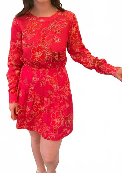 CIEBON Dresses & Skirts - NEW CIEBON saylor paisley mini dress in red